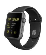 Watch Series 3 (42mm), Sport band - Black Watch Series 3 (42mm), Sport band - Black