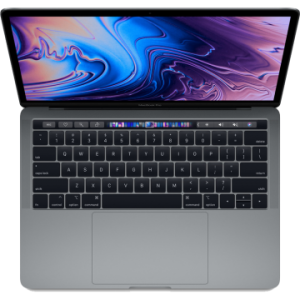 MacBook Pro 13" 4TBT Mid 2018 (Intel Quad-Core i5 2.3 GHz 8 GB RAM 256 GB SSD), Space Gray, Intel Quad-Core i5 2.3 GHz, 8 GB RAM, 256 GB SSD