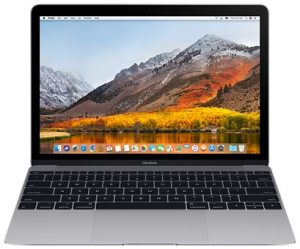 MacBook 12" Mid 2017 (Intel Core m3 1.2 GHz 8 GB RAM 256 GB SSD), Space Gray, Intel Core m3 1.2 GHz, 8 GB RAM, 256 GB SSD