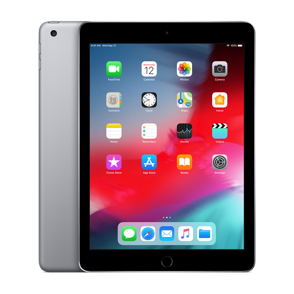 Begagnad iPad 6 Wi-Fi 32GB Space Gray - 32GB