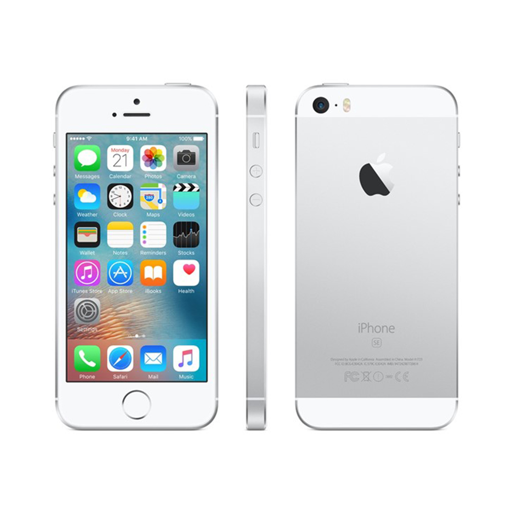 Begagnad iPhone SE 16GB Silver - 16GB - Silver
