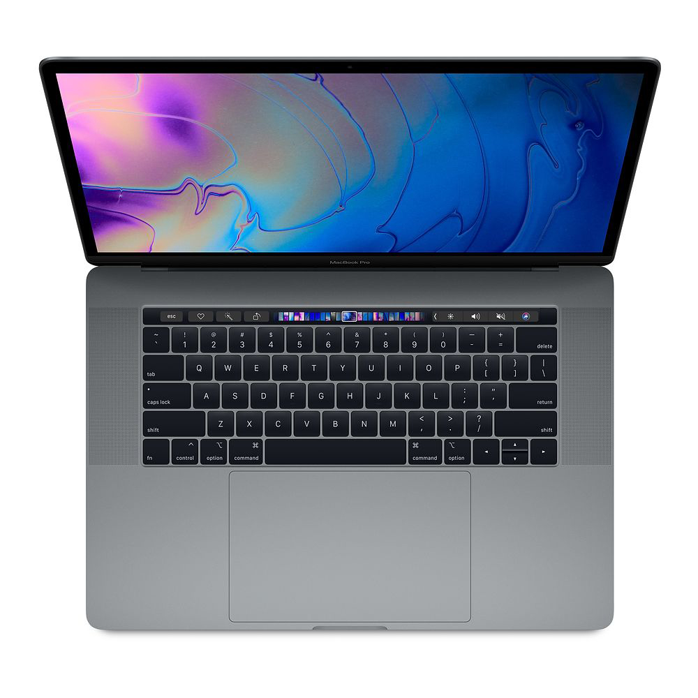 Begagnad MacBook Pro 15" Touch Bar Mid 2018 (Intel 6-Core i9 2.9 GHz, 32 GB RAM, 1 TB SSD) Space Gray 2018 32 GB RAM - 1 TB SSD