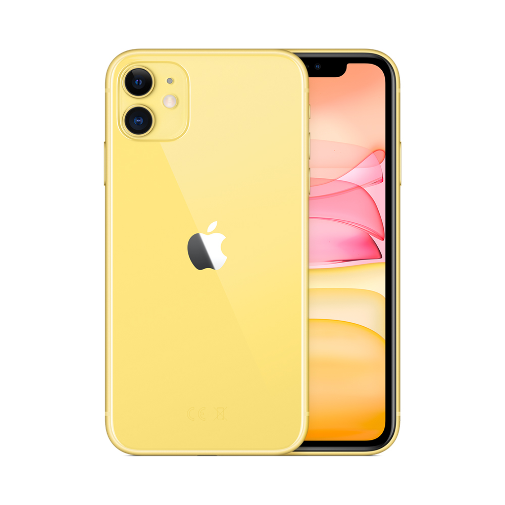 Begagnad iPhone 11 128GB Yellow - 128GB - Yellow