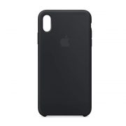 Silicone Case With Apple Logo - black Silicone Case With Apple Logo - black