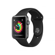 Watch Series 3 (42mm), Space Gray, Cocoa sport band Watch Series 3 (42mm), Space Gray, Cocoa sport band