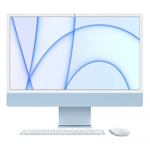 iMac 24" M1 2021 (Apple M1 3.2 GHz 16 GB RAM 512 GB SSD 8-Core), Blue, Apple M1 3.2 GHz, 16 GB RAM, 512 GB SSD, 8-Core