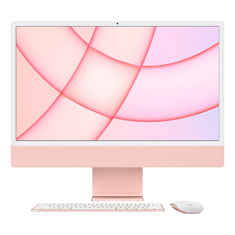 Begagnad iMac 24" M1 2021 (Apple M1 8-Core, 16 GB RAM, 1 TB SSD, 8-Core) Pink 16 GB RAM - 1 TB SSD