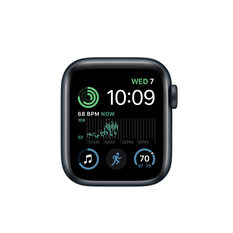 Begagnad Apple Watch SE (2nd Gen) (40mm) Midnight Black Sport Loop