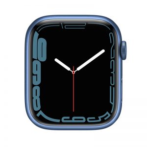 Watch Series 7 Aluminum Cellular (45mm), Blue, Midnight Blue Sport Band
