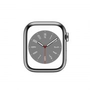 Watch Series 8 Steel Cellular (45mm), Silver, Milanese Loop