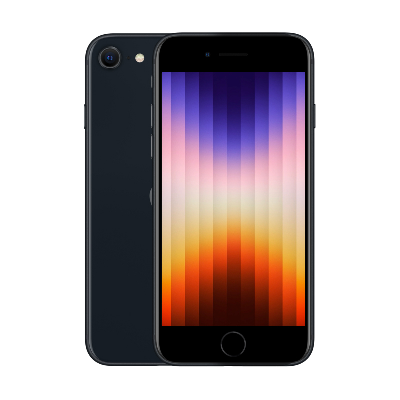 Begagnad iPhone SE (3rd Gen) 64GB Midnight - 64GB - Midnight