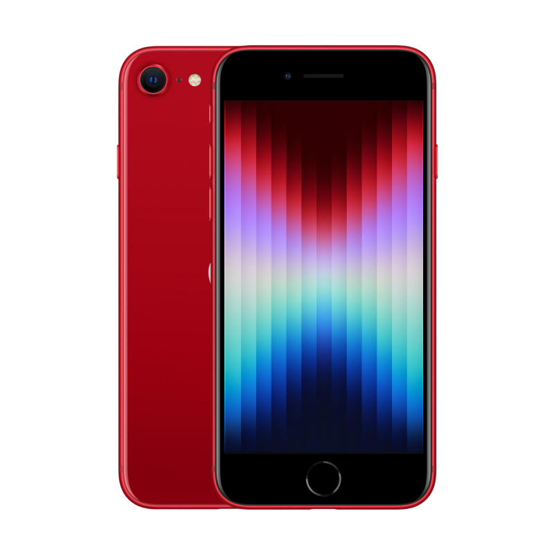 Begagnad iPhone SE (3rd Gen) 64GB Red - 64GB - Röd