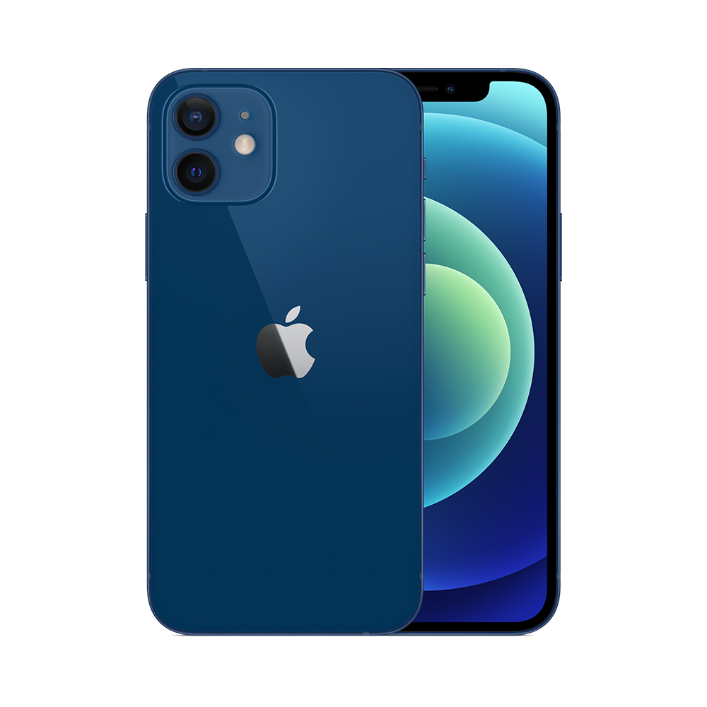 Begagnad iPhone 12 64GB Blue - 64GB - Blue