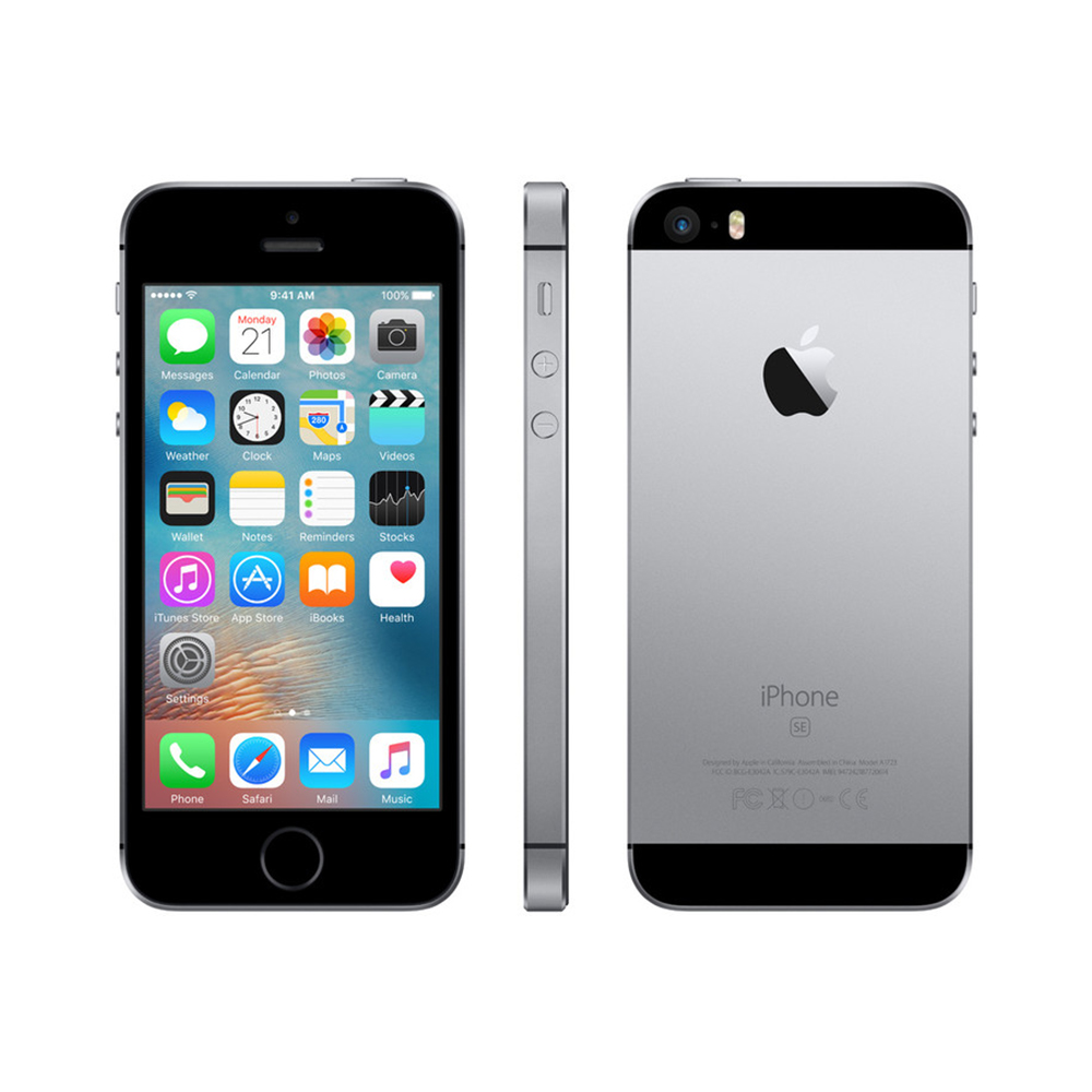 Begagnad iPhone SE 32GB Space Gray - 32GB - Space Gray
