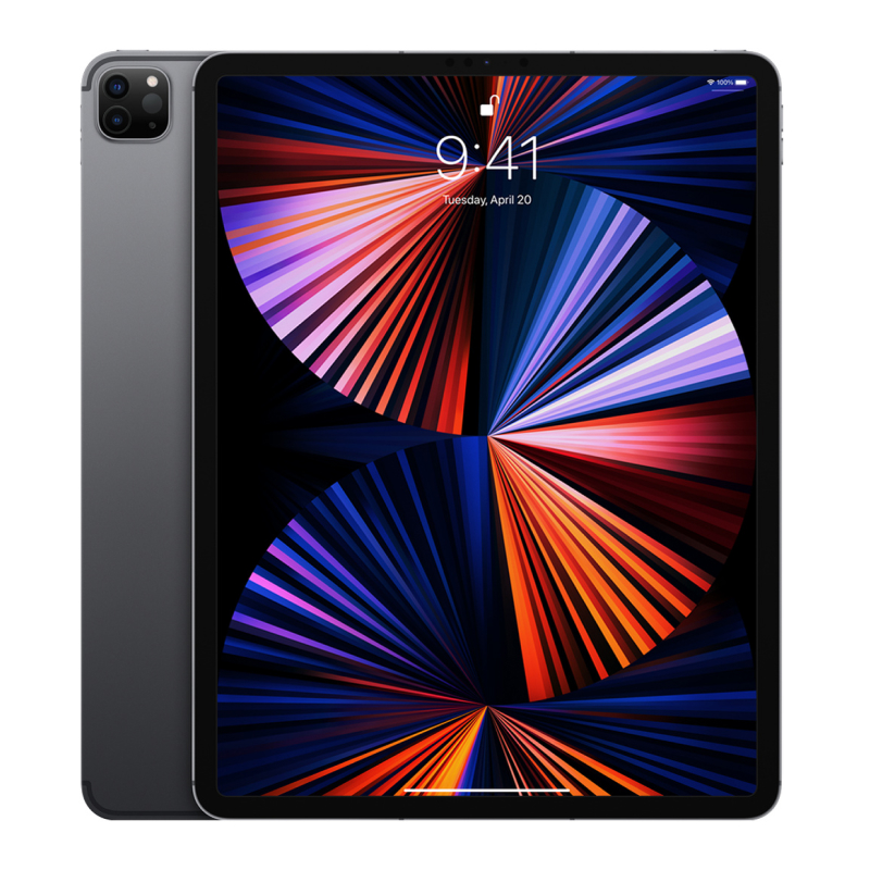 Begagnad iPad Pro 12.9" Wi-Fi + Cellular M1 (5th Gen) 128GB Space Gray - 128GB