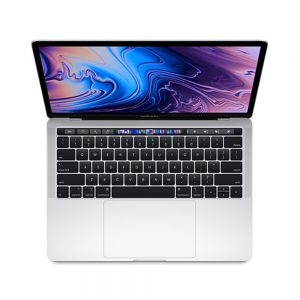 MacBook Pro 13" 2TBT Mid 2019 (Intel Quad-Core i7 1.7 GHz 16 GB RAM 256 GB SSD), Silver, Intel Quad-Core i7 1.7 GHz, 16 GB RAM, 256 GB SSD