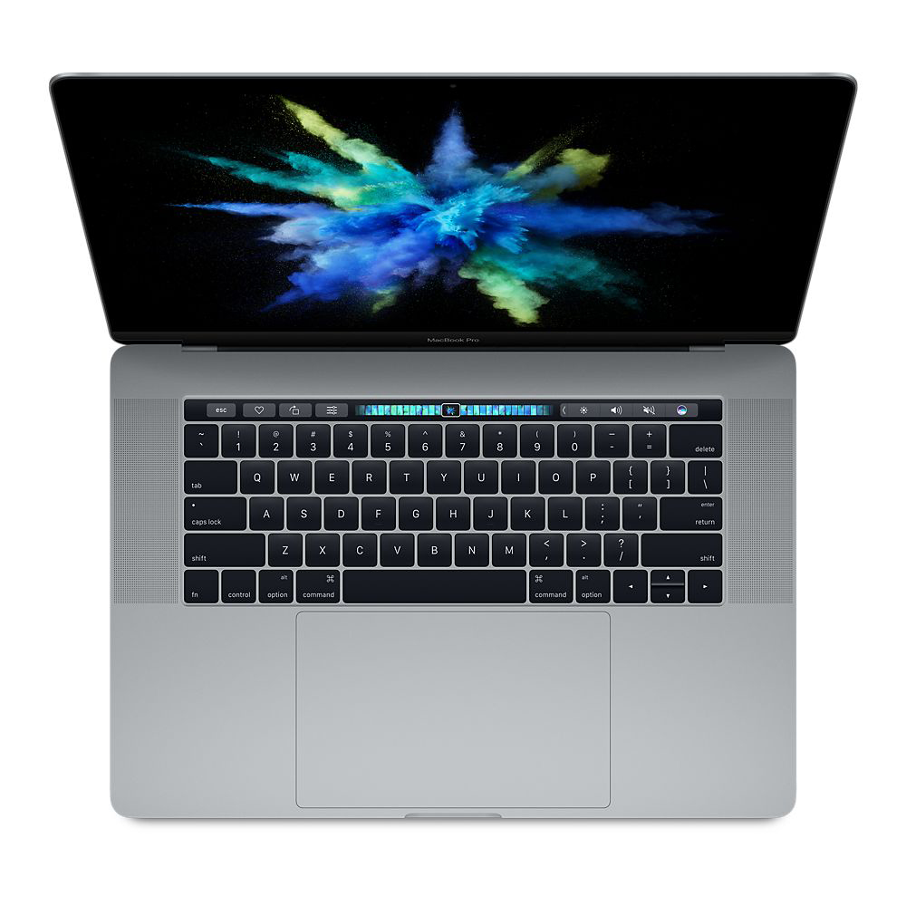 Begagnad MacBook Pro 15" Touch Bar Mid 2017 (Intel Quad-Core i7 2.9 GHz, 16 GB RAM, 512 GB SSD) Space Gray 2017 16 GB RAM - 512 GB SSD