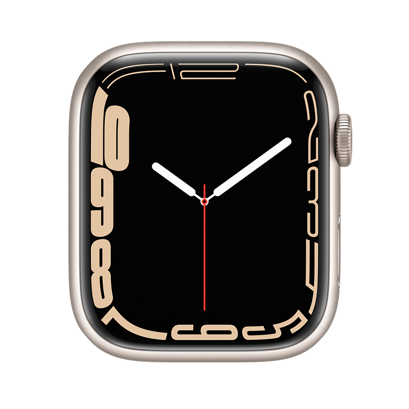 Begagnad Apple Watch Series 7 Aluminum (41mm) Starlight Starlight Sport Band