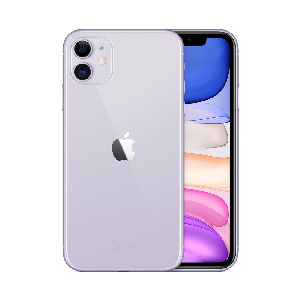 Begagnad iPhone 11 128GB Purple - 128GB - Purple