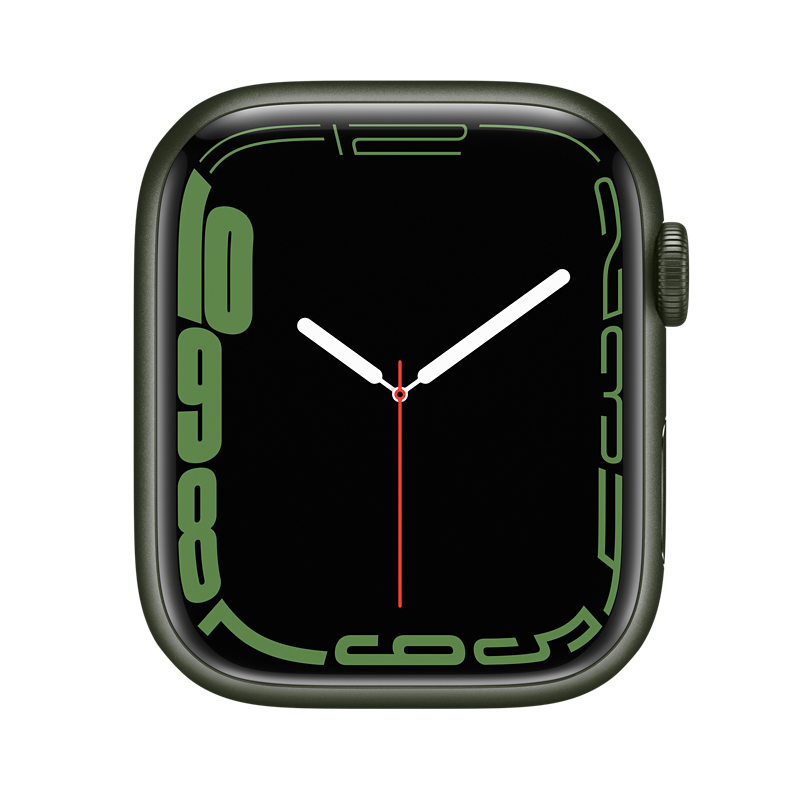 Begagnad Apple Watch Series 7 Aluminum (45mm) Green Clover Sport Band