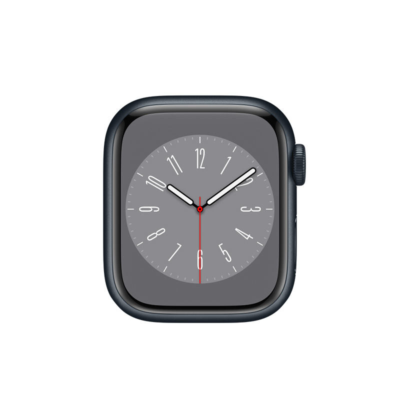 Begagnad Apple Watch Series 8 Aluminum Cellular (45mm) Midnight Midnight Blue Sport Band