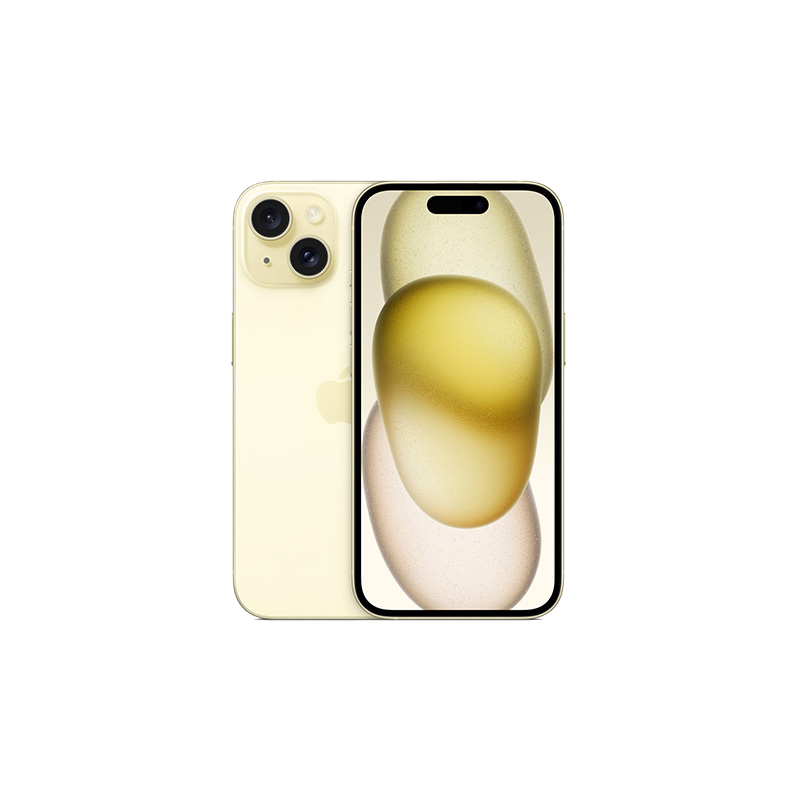 Begagnad iPhone 15 Dual eSIM 128GB Yellow - 128GB - Yellow