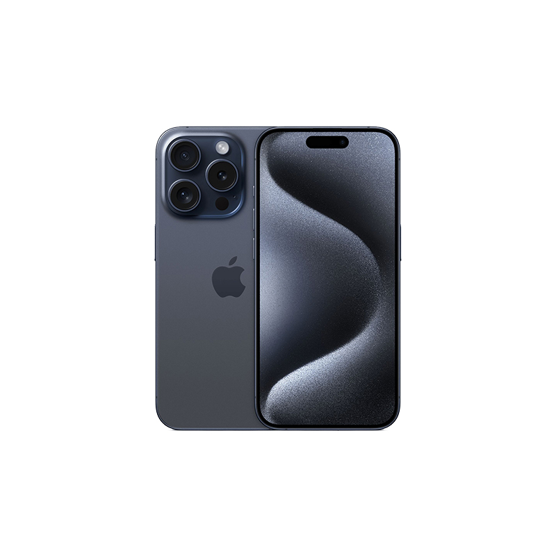Begagnad iPhone 15 Pro Dual eSIM 128GB Blue Titanium - 128GB - Blue Titanium