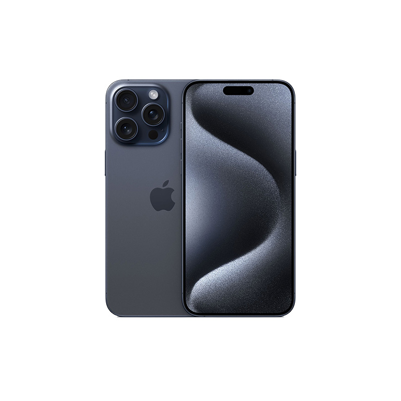 Begagnad iPhone 15 Pro Max Dual eSIM 256GB Blue Titanium - 256GB - Blue Titanium