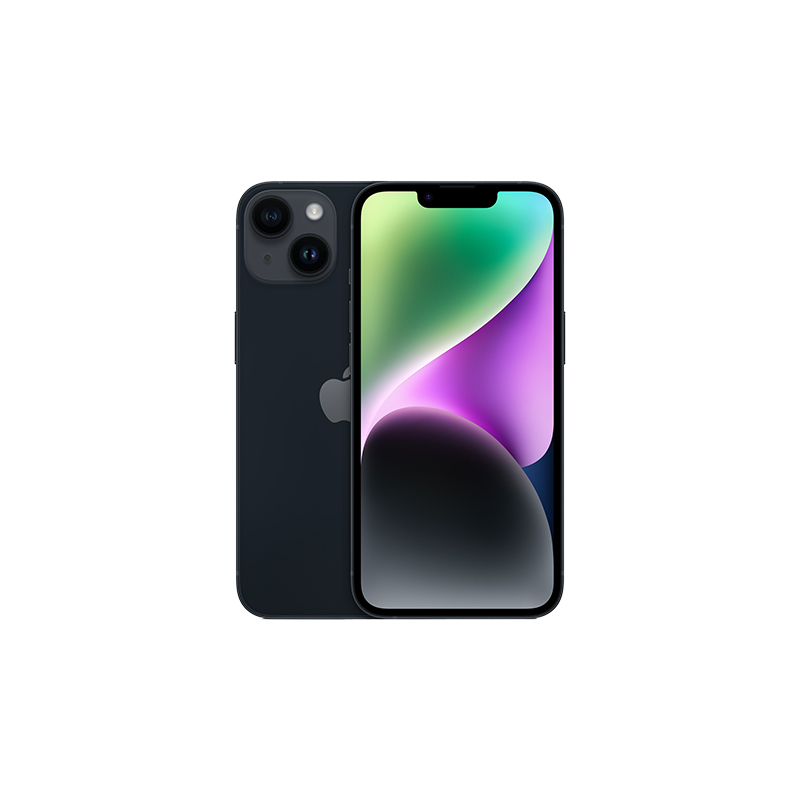 Begagnad iPhone 14 Dual eSIM 128GB Midnight - 128GB - Midnight