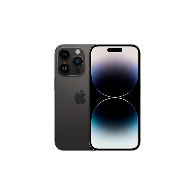 Begagnad iPhone 14 Pro Dual eSIM 128GB Space Black - 128GB - Space Svart