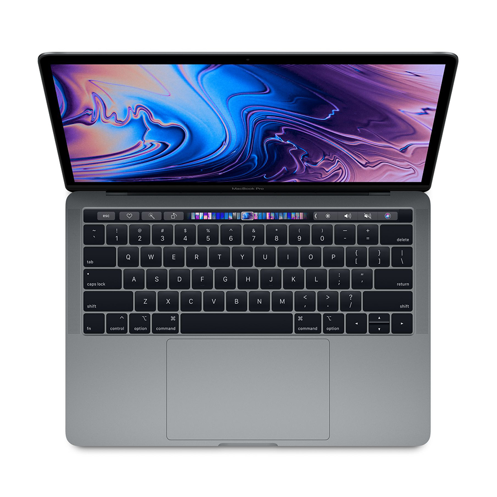 Begagnad MacBook Pro 13" 4TBT Mid 2019 (Intel Quad-Core i7 2.8 GHz, 16 GB RAM, 256 GB SSD) Space Gray 2019 16 GB RAM - 256 GB SSD