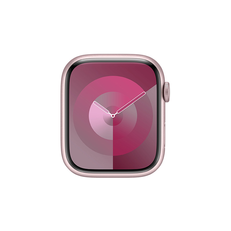 Begagnad Apple Watch Series 9 Aluminum Cellular (41mm) Pink Silver Milanese Loop
