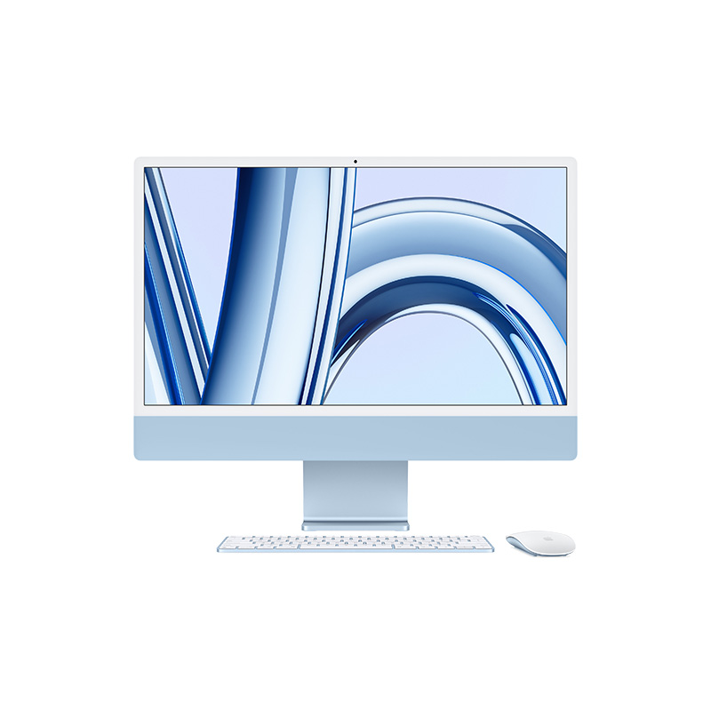 iMac 24 M3 2023 Apple M3 8-Core,24 GB RAM,256 GB SSD,10-Core)Blue