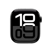 Watch Series 10 Aluminum Cellular (46mm), Jet Black, Ink Sport Loop