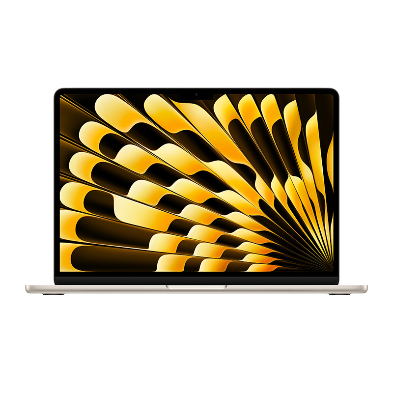 Begagnad MacBook Air 13" M3 2024 (Apple M3 8-Core, 8 GB RAM, 512 GB SSD, 10-Core GPU) Starlight 8 GB RAM - 512 GB SSD