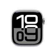 Watch Series 10 Aluminum (46mm), Silver, White Sport Band