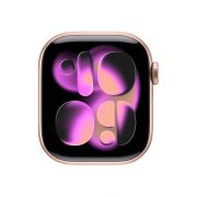 Watch Series 11 Aluminum (46mm), Rose Gold, Pink Sand Sport Band