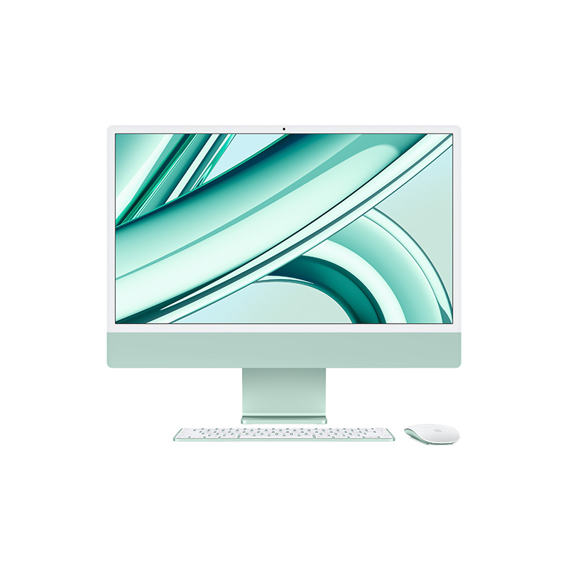 iMac 24" M3 2023 (Apple M3 8-Core, 8 GB RAM, 256 GB SSD, 8-Core) Green