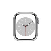 Watch Series 8 Aluminum Cellular (45mm), Silver, Midnight Blue Sport Band
