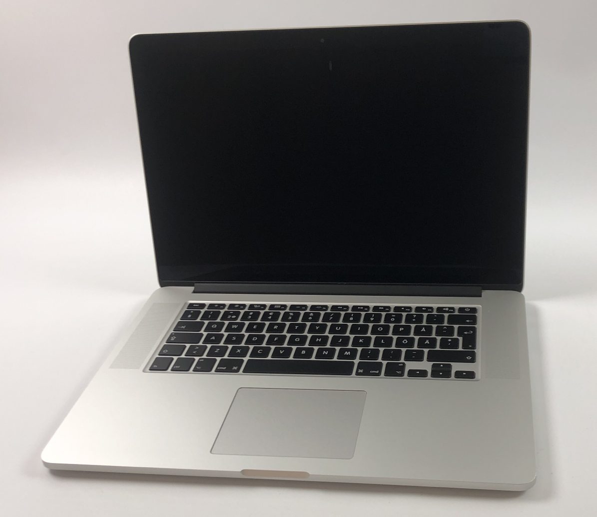 MacBook Pro Retina 15" Mid 2015 (Intel Quad-Core i7 2.2 GHz 16 GB RAM 256 GB SSD), Intel Quad-Core i7 2.2 GHz, 16 GB RAM, 256 GB SSD, Afbeelding 1