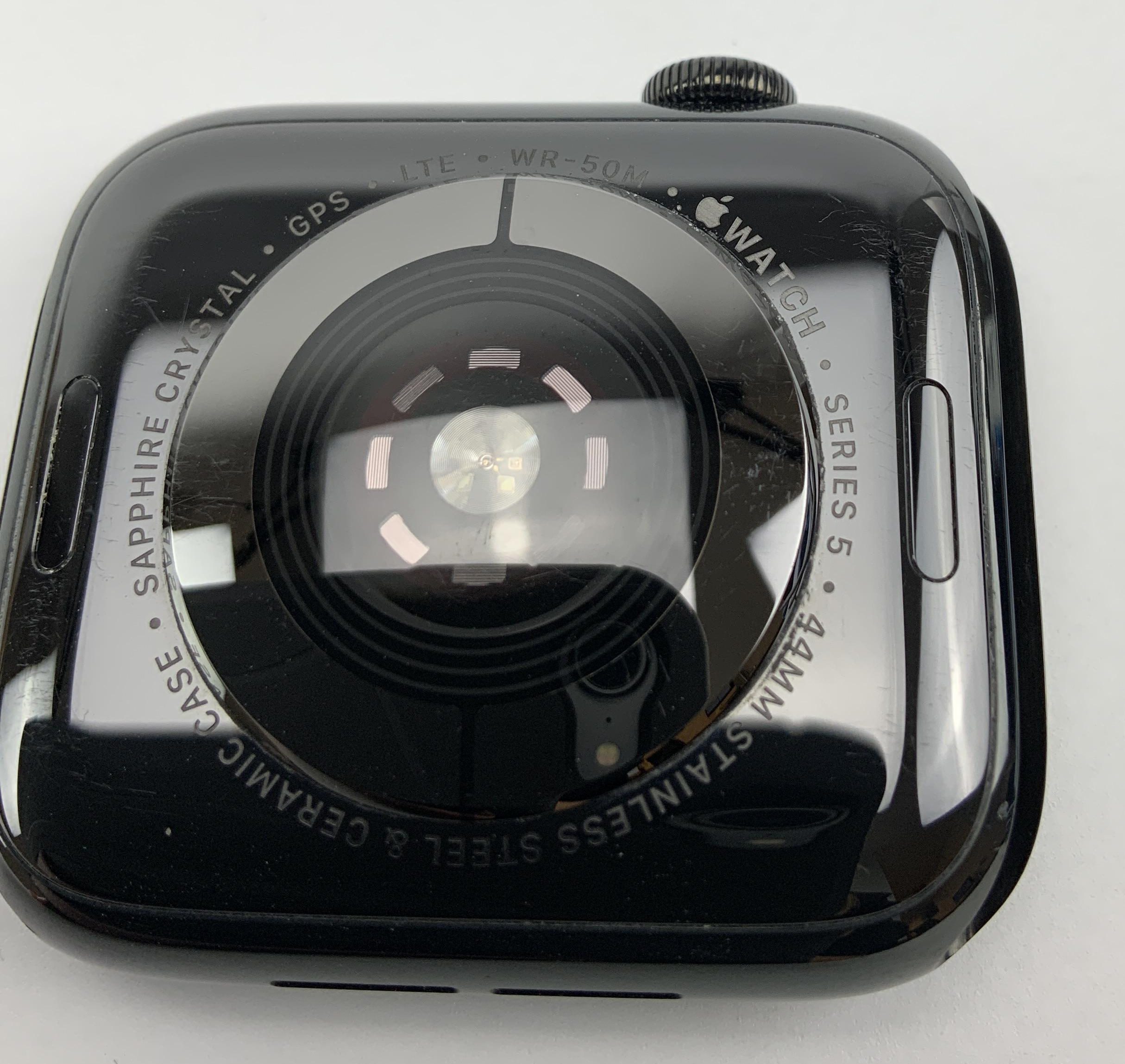 Watch Series 5 Steel Cellular (44mm), Space Black, imagen 4